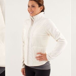 lululemon athletica St. Moritz Jacket Cream